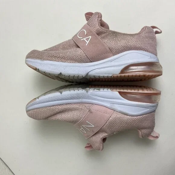 Girl’s Sparkly Pink Slip On Sneaker Size 12 - Picture 7 of 7